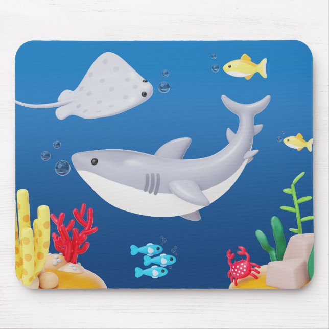 Ocean Bliss Mouse Pad Mousepad (Vorne)