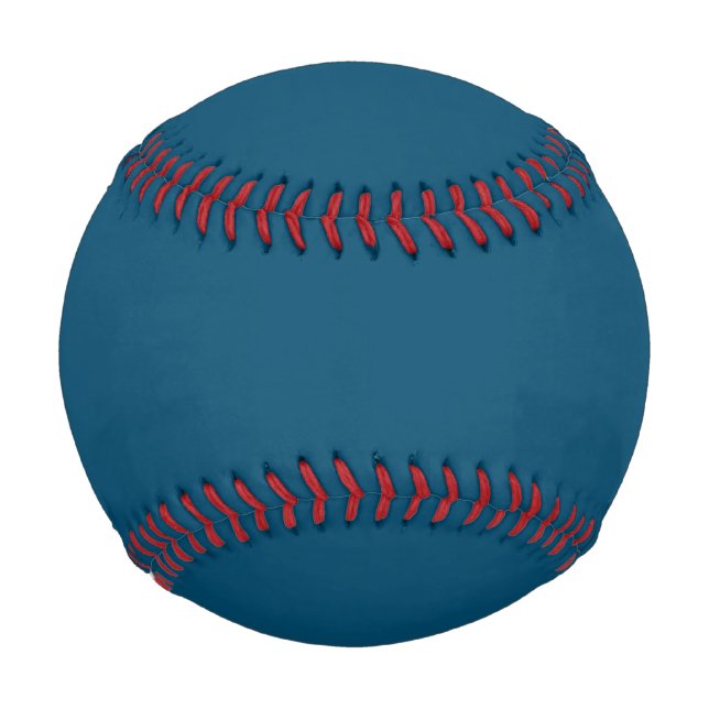Ocean Blue #00486B, Käfer grün Baseball (Vorderseite)