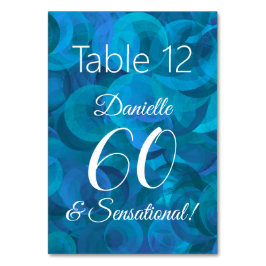 Ocean Blue 60 und sensationelle Geburtstagsparty Tischnummer