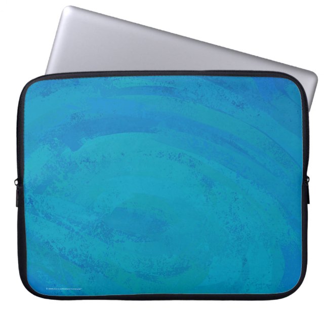 Ocean Blue Laptopschutzhülle (Vorderseite)