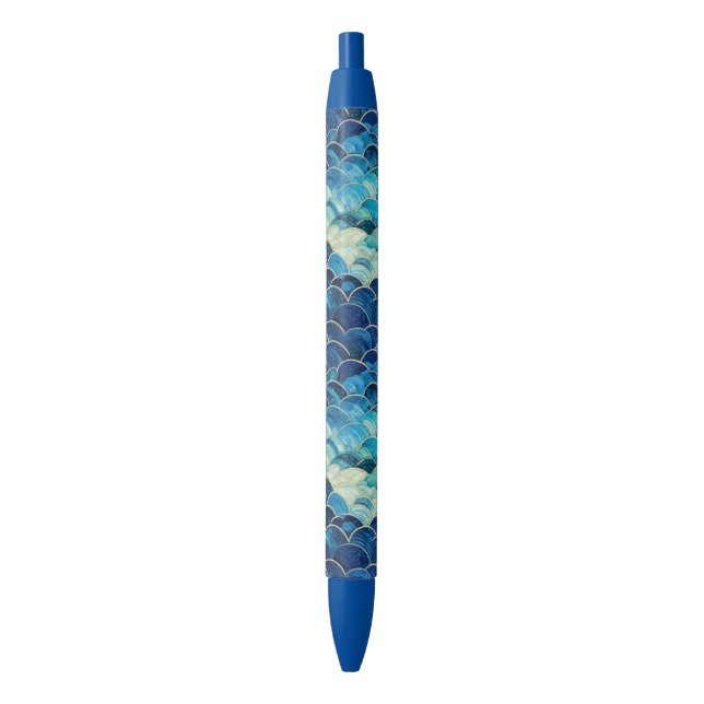Ocean Blue Mermaid Kugelschreiber (Vorderseite Vertikal)