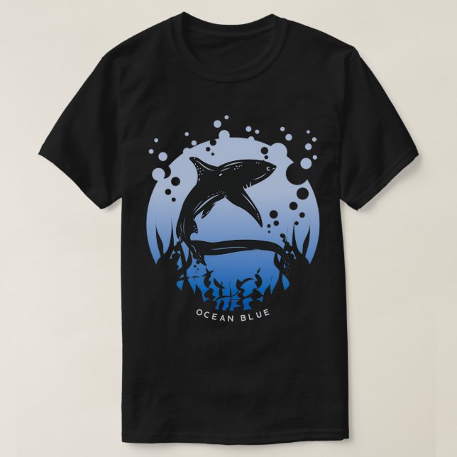 Ocean Blue T-Shirt (Design vorne)