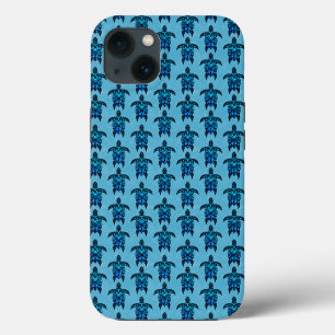 Ocean Blue Tribal Turtles Case-Mate iPhone Hülle