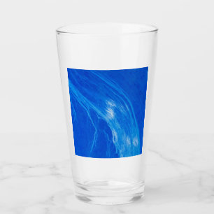 Ocean Blue Waves Sommerzeit Glas