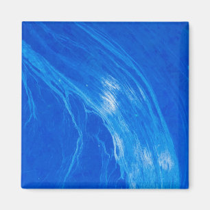 Ocean Blue Waves Sommerzeit Magnet