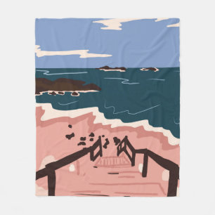 Ocean Blues Fleecedecke