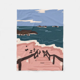 Ocean Blues Fleecedecke