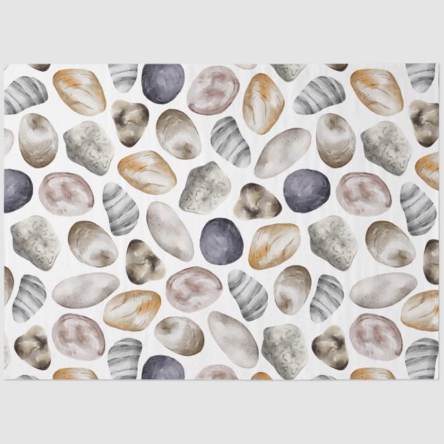 Ocean Breeze Series Design 5 Seidenpapier (Vorderseite)