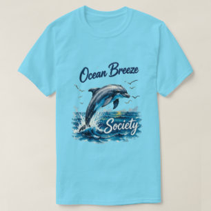 Ocean Breeze Society Delfin-T-Shirt T-Shirt