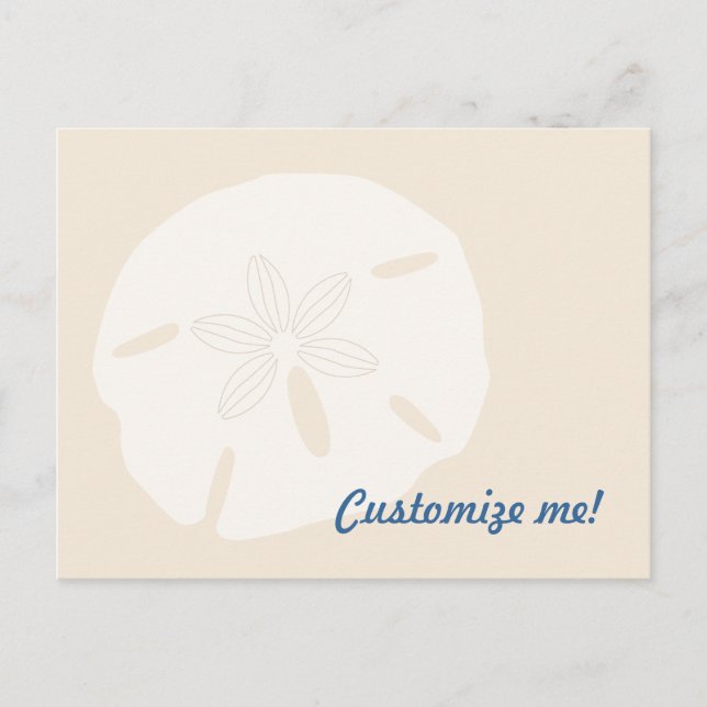 Ocean Breeze Theme Postkarte (Vorderseite)