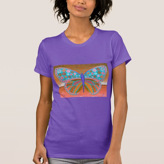 Ocean Butterfly Frauen T - Shirt (Vorderseite)