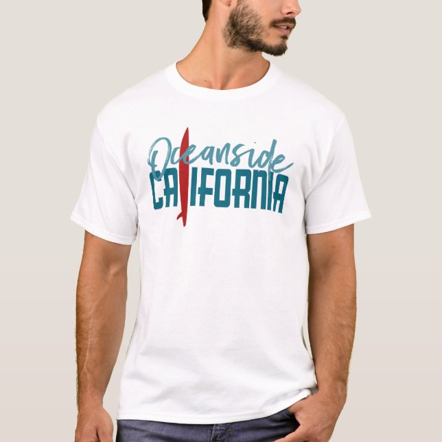Ocean California T - Shirt - Surfboard (Vorderseite)