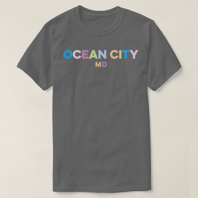 Ocean City Maryland Colorful Vacances Pullover (Design devant)