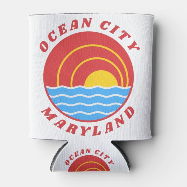 Ocean City Maryland Dosenkühler (Vorderseite)