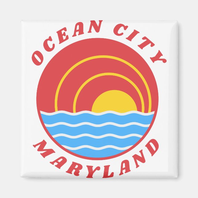 Ocean City Maryland Magnet (Vorne)