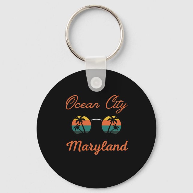 Ocean City Maryland Schlüsselanhänger (Vorderseite)