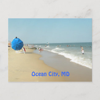 Ocean City, MD Postcard Postkarte