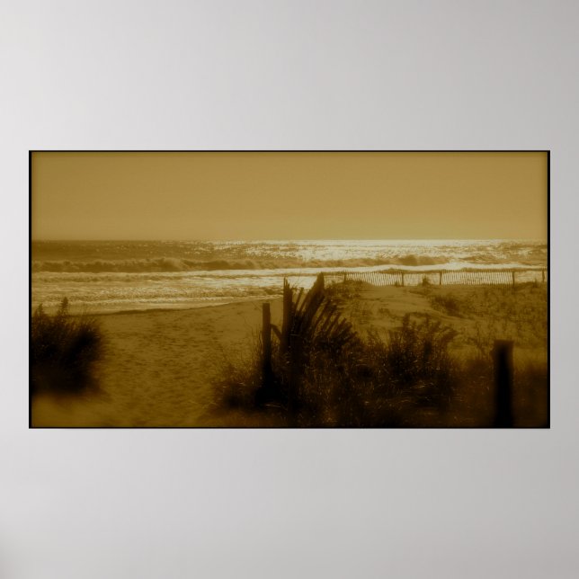 Ocean City Surf Poster (Vorne)