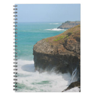 Ocean Cliffs bei Kilauea Kauai Notizblock