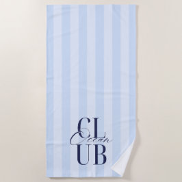 'Ocean Club' Blue Beach Liebhaber Ocean Sommer Strandtuch