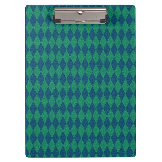 Ocean Colors Diamond Glitzer Klemmbrett (Vorderseite)