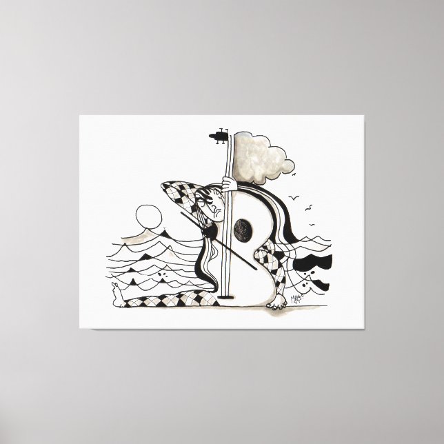 OCEAN CONCERT FOR SOFIA  LEINWANDDRUCK (Vorderseite)