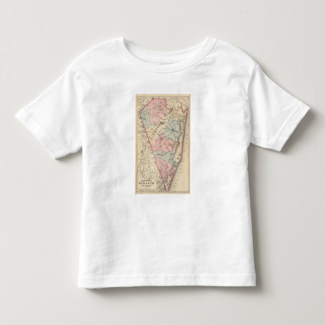 Ocean County, NJ Kleinkind T-shirt (Vorderseite)