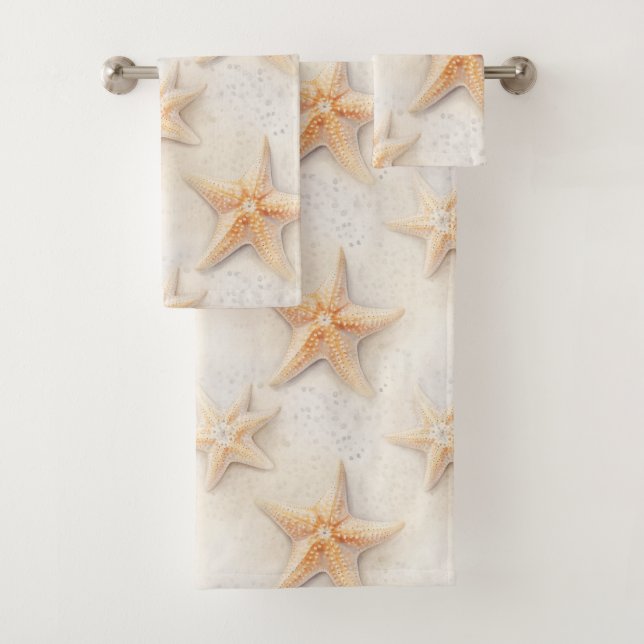 Ocean Cream Peach Beach Starfish (En situation)