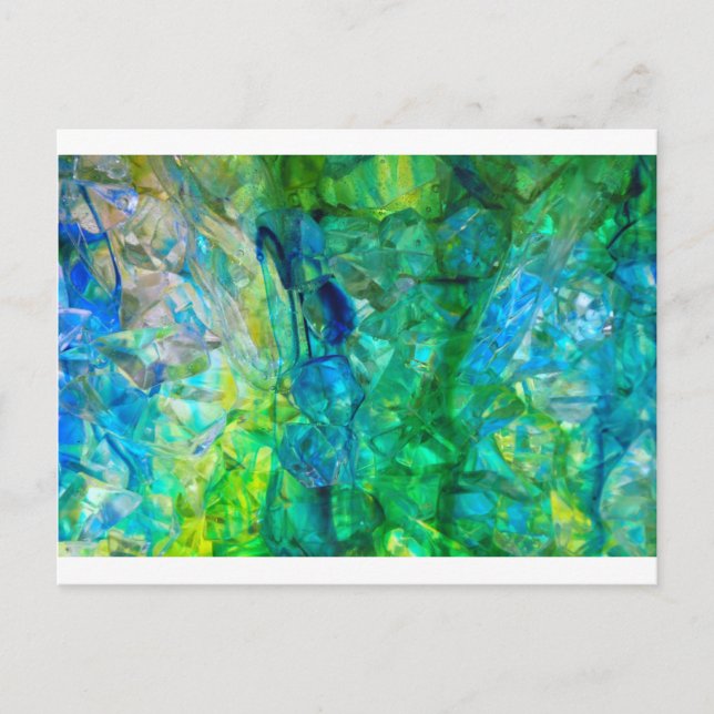 Ocean Crystals 2 Postkarte (Vorderseite)
