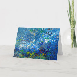 Ocean Deep Greeting Card by Iris Grace Dankeskarte