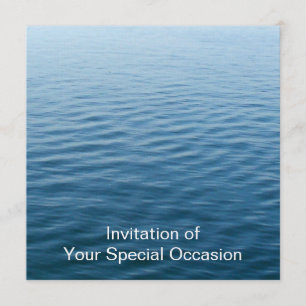 Ocean Deep; sanfte Liebe/ All-Occasion lädt ein Einladung