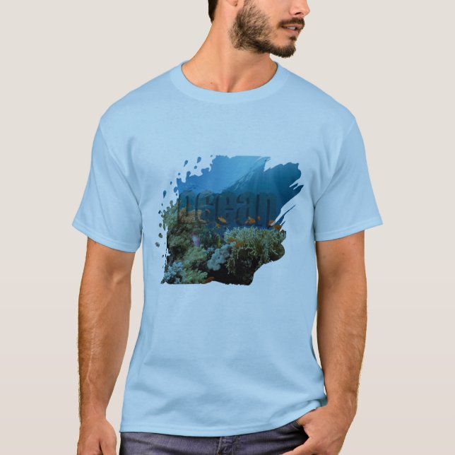 Ocean Depth – The Beauty Beneath the Surface  T-Shirt (Vorderseite)