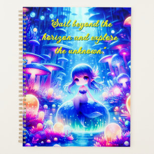 Ocean Dreams - Chibi Mermaid Leuchtplaner Planer