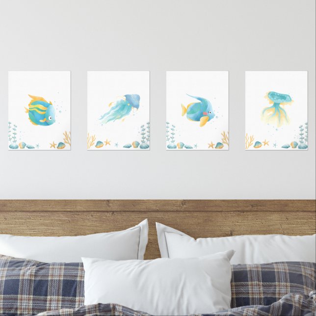 Ocean Dreams Discovery Bilderwand Sets (Schlafzimmer)