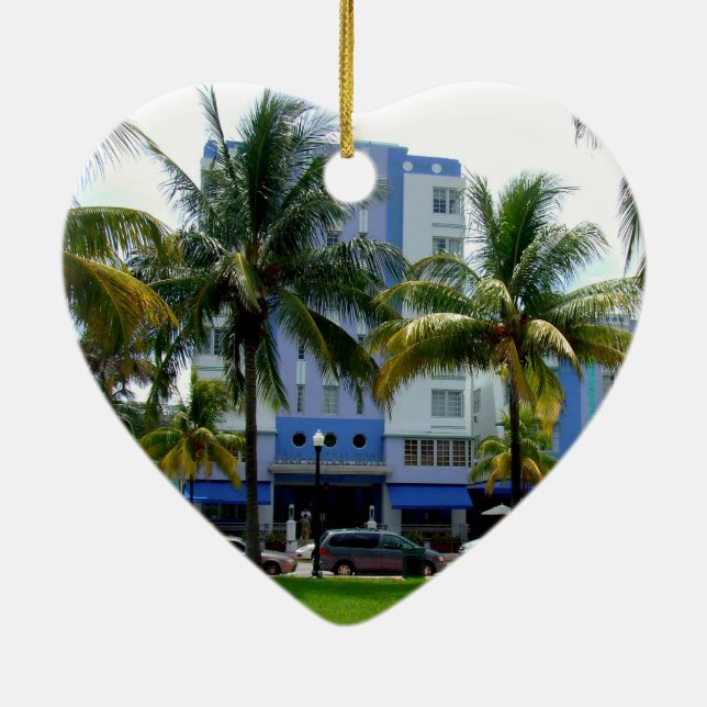 Ocean Drive Keramikornament (Hinten)