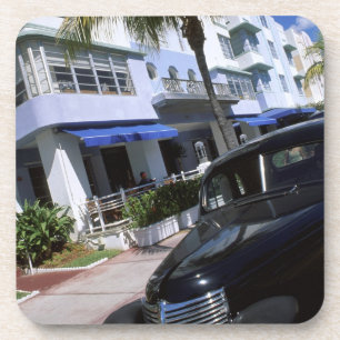 Ocean Drive, Miami Beach Florida Getränkeuntersetzer