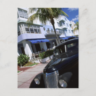 Ocean Drive, Miami Beach Florida Postkarte