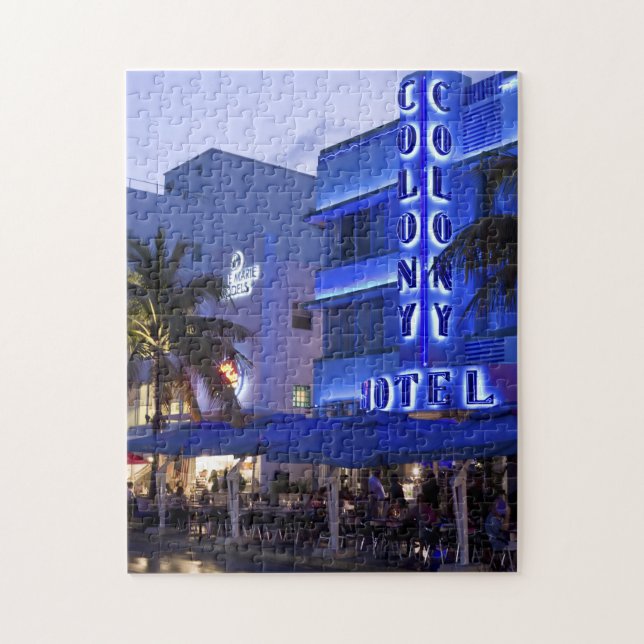 Ocean Drive, South Beach, Miami Beach 2 (Vertikal)