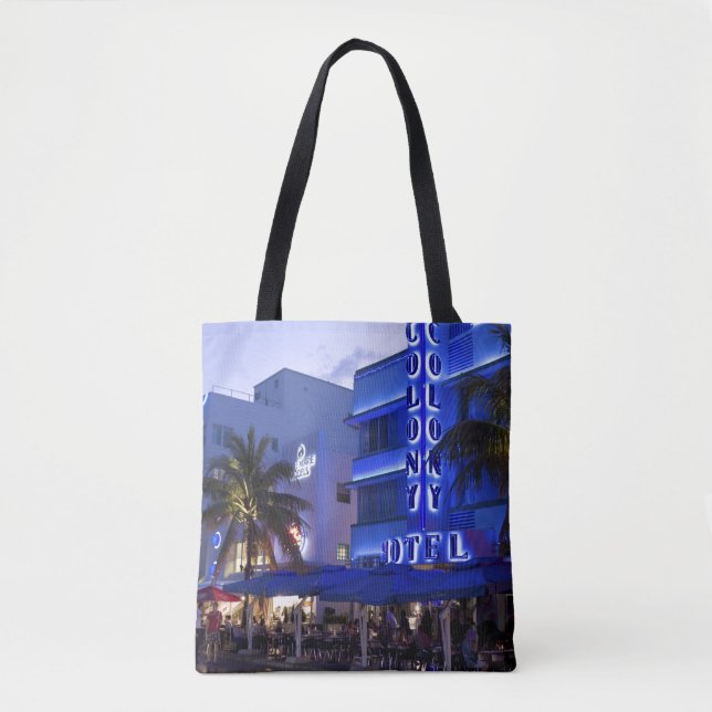 Ocean Drive, South Beach, Miami Beach 2 Tasche (Vorderseite)