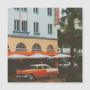 Ocean Drive, South Beach, Miami Magnetkarte