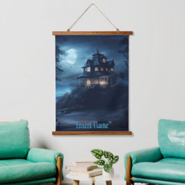 Ocean Edge Manor Wandteppich Mit Holzrahmen