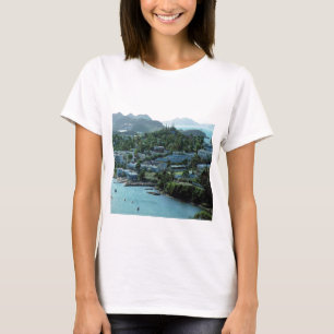 Océan-enclave sereine, sur un T-shirt
