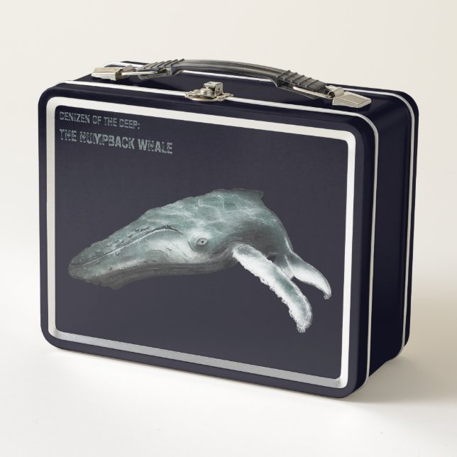 Ocean Explorer Lunch Box – The Humpback Whale (Devant)