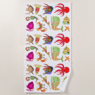 Ocean Friends Beach Handtuch