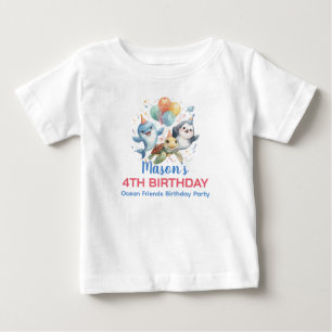 Ocean Friends Birthday T - Shirt