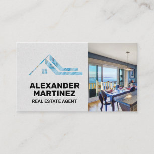 Ocean Front House   Real-Anwesen-Logo Visitenkarte