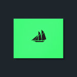 Ocean Glow_Black-on-Green Clipper Ship Leinwanddruck<br><div class="desc">Wenn Sie kreativ sind, können Sie die Größe, Position, Farbe und sogar die Anzahl der Clipper-Schiffe ändern, zusammen mit der Hintergrundfarbe. Klicken Sie einfach auf "Anpassen" und los geht's!< Mit den Optionen des Designwerkzeugs oben rechts können Sie ganz einfach eine ideale "Größe" für Ihre Leinwand auswählen und dann Ihre "Rahmendicke",...</div>