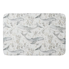 Ocean Gray Whales Badematte