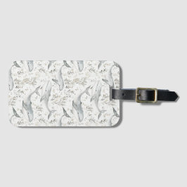 Ocean Gray Whales Gepäckanhänger