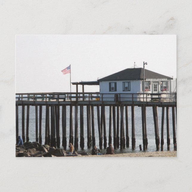 Ocean Grove Fishing Club, Ocean Grove, NJ Postkarte (Vorderseite)
